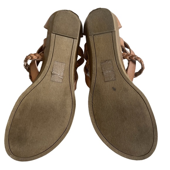 Blowfish Girls Summer Strap Sandal, Light Brown/Dark Tan Color, Size Big Kid 6 - Picture 14 of 15